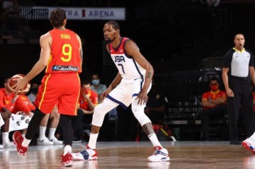 2胜2负结束热身 美国低开回暖踏上东奥卫冕之路