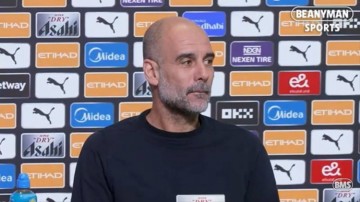 世界杯高清直播-瓜帅：哈兰德不需要为输球道歉；你们要求曼城的标准太高了